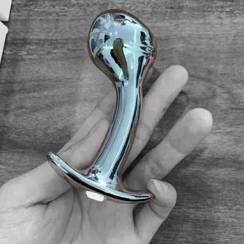 Анальная пробка Refoiner из нержавеющей стали Анальные товары для начинающих Анальное расширение Анальное развитие Товары для мужской мастурбации для развития точки G Женский анальный секс