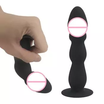 Анальная пробка с присоской, мужской массажер простаты, вибратор, секс-игрушки для мужчин, анальная пробка, дистанционный пульт управления, дилдо-вибратор B Type