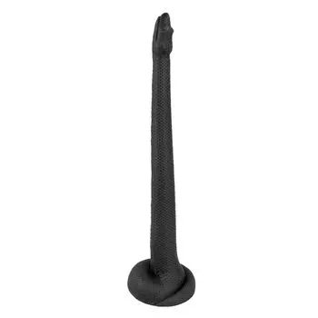 Анальная пробка с присоской на основе из силикона черного цвета L TaRiss s Non-Penetrating 5.9cmx55cm