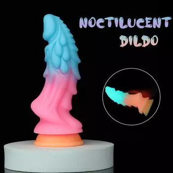 Анальная пробка, светящаяся в темноте - жидкая силиконовая растягивающая игрушка - фантазийный дизайн, новинка для взрослых для мужчин/женщин