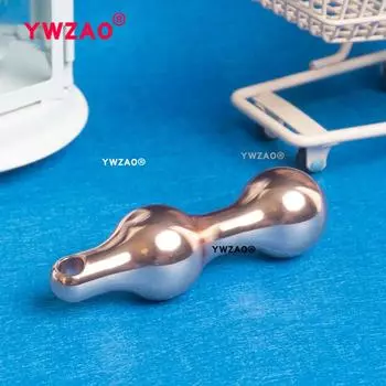 Анальная пробка YWZAO Metal In Vivo Design для использования при выходе на улицу G76