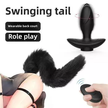 Анальная пробка Женский лисий хвост Флирт Секс-игрушки Вставленные в анальное отверстие Мастурбатор Женские игрушки Sm Props Tail Анальные пробки