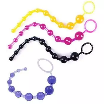 Анальные силиконовые бусы