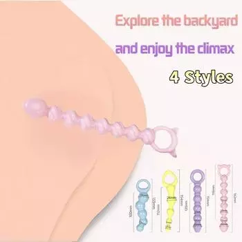 Анальные пробки Анальная пробка унисекс сексуальная пробка 4 разных размера взрослые секс-игрушки для мужчин/женщин тренажер массажер 1pc