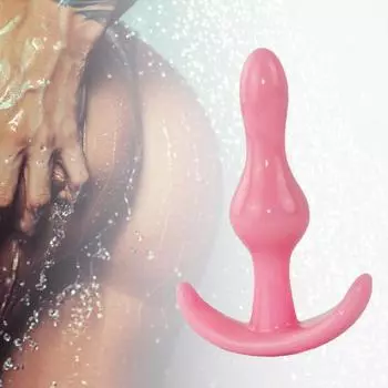 Анальный массажер Креативные удобные прозрачные бусины Анальная пробка для взрослых