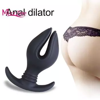 Анальный расширитель для совместного использования пары, водонепроницаемые силиконовые расширители с сильным прикосновением B