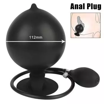 Анальный расширитель, массажер простаты, секс-игрушки для женщин и мужчин, сильная всасывающая анальная пробка, товары для взрослых, надувные вагинальные пробки 41-112 мм, носимые
