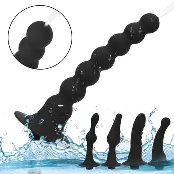 Анальный шприц, силиконовая вагинальная очищающая насадка для душа, очиститель для анальной клизмы, насадка для душа в прямой кишке и толстой кишке, насадка для мытья влагалища B