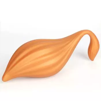 Anal Pieces Anal Plug Without Base Silicone M Rose Gold TaRiss s 6.5cmx23.8cm