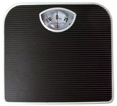 Analog health meter black F-835