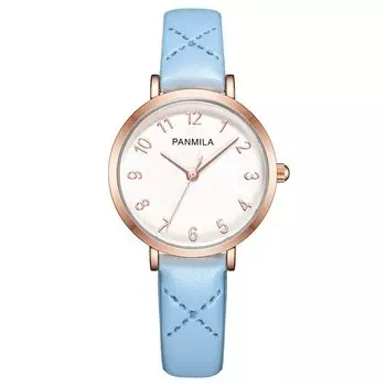 Analog Seiko Japanese Movement Leather Daily Present watch for women P0405M Women s Watch, Watch, Women s Watch, Band, Belt, Casual, Commuting,