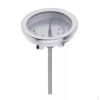 Аналоговая печь для барбекю, биметаллическая, 50-250 градусов