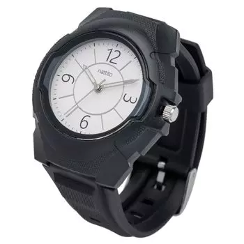 Аналоговые 3 АТМ Водонепроницаемые для Ежедневного Использования Уретановые WP Лет [Fieldwork] Женские Часы, Устойчивые, Использовать, ТПУ, Ремешок, Черный, YM126-5 чёрный