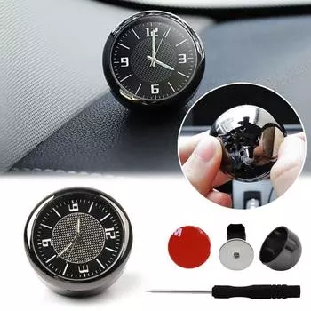 Аналоговые часы украшения Автоаксессуары Автомобильные часы Интерьер автомобиля Часы автомобиля Интерьер наклейки Часы 1