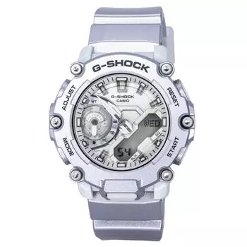 Аналоговые цифровые аналоговые цифровые часы Casio G-Shock серии Forgotten Future с серым циферблатом, кварцевые мужские часы GA-2200FF-8A 200M