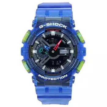 Casio G-Shock аналоговые цифровые часы Joy Topia Series полупрозрачные кварцевые GA-110JT-2A 200M мужские часы чёрный