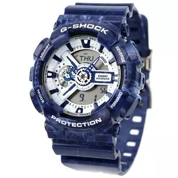 Аналоговые цифровые часы серии WEB Limited [Casio] G-SHOCK A-110 мужские GA-110BWP-2A [Продукт]