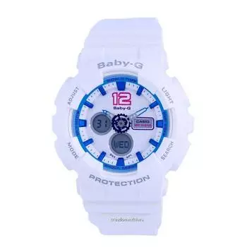 Аналоговые цифровые кварцевые часы Casio Baby-G BA-120-7B BA120-7B 100M Женские часы