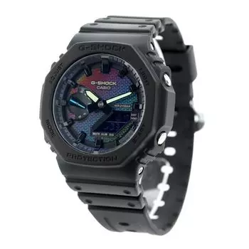 Аналоговые цифровые кварцевые часы CASIO серии 2100 [Casio G-Shock] G-SHOCK мужские GA-2100RW-1A [Товар]