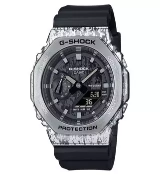 Аналоговые цифровые кварцевые часы CASIO серии 2100 [Casio G-Shock] G-SHOCK мужские GM-2100GC-1A [Товар] чёрный
