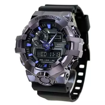 Аналоговые цифровые кварцевые часы CASIO серии 700 [Casio G-Shock] G-SHOCK мужские GM-700P-6A [Товар] чёрный