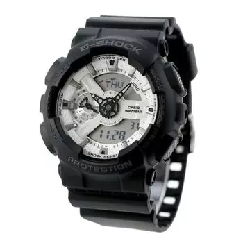 Аналоговые цифровые кварцевые часы серии 110 [Casio G-Shock] G-SHOCK мужские GA-110WD-1A [Товар] белый