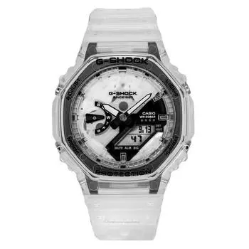 Аналоговые цифровые кварцевые мужские часы Casio G-Shock 40th Anniversary Clear Remix Limited Edition GA-2140RX-7A 200M