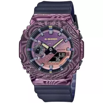 Аналоговые цифровые мужские часы CASIO G-SHOCK GM-2100MWG-1AJR с металлическим покрытием ЯПОНИЯ