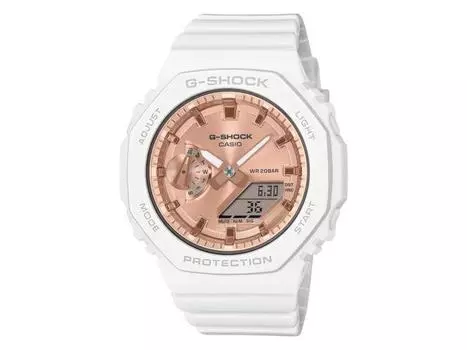 Аналоговые цифровые женские часы CASIO G-SHOCK GMA-S2100MD-7AJF из розового золота с циферблатом, НОВЫЕ