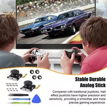 Аналоговые детали джойстика повышенной точности, надежная совместимость, сменный колпачок для джойстика, аксессуары для Switch OLED/для Switch Lite 1
