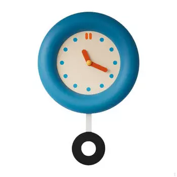 Аналоговые круглые настенные часы для жилых и образовательных помещений Without Pendulum