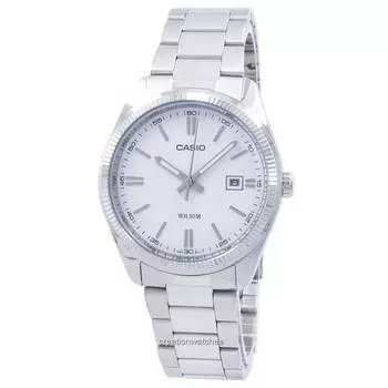 Аналоговые кварцевые часы Casio MTP-1302D-7A1V MTP1302D-7A1V Мужские часы белый