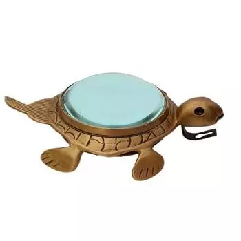 Аналоговые настенные и настольные часы в античном черепаховом коричневом цвете