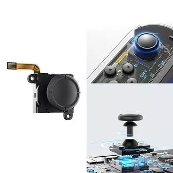 Аналоговый джойстик с эффектом Холла Rocker 3D Thumb Stick Seneor для геймпада Switch/Switch OLED/Switch Lite, запасная часть