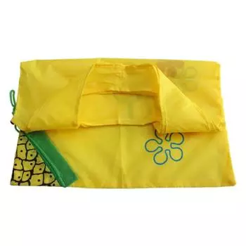 Ананас Цветок Сумка для покупок Складная сумка для хранения овощей Женская сумка жёлтый