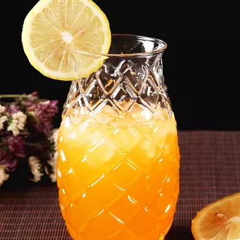 Ананасовый стакан для питья, подарочная бутылка для напитков, сок, чашка для воды