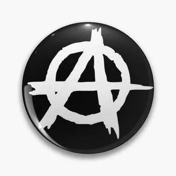 Анархия, мягкая пуговица, булавка, женская модная подарочная одежда, металлическая шляпа для влюбленных, значок, воротник, декор, милая ювелирная брошь с героями мультфильмов, креативная