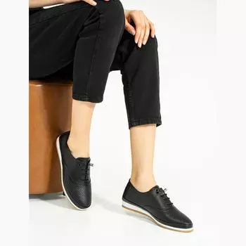 Анатомическая удобная подошва с внутренней подкладкой из натуральной кожи модная женская ортопедическая обувь с лазерной резкой 43-1515-23