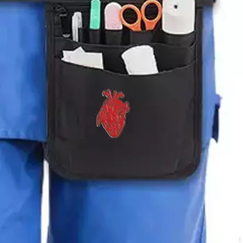 Анатомическое сердце, эмалированная брошь на лацкане, значок для женщин, девочек, детский подарок