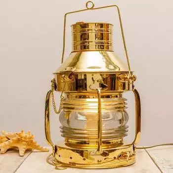 Якорь Лампа Латунь 39см