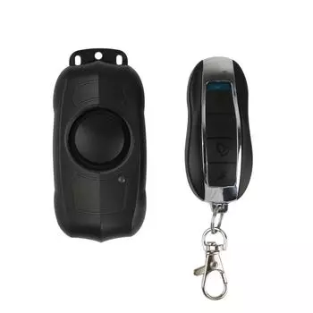 Anchtek USB зарядка противоугонная вибрационная сигнализация для велосипеда беспроводной пульт дистанционного управления система безопасности электрические велосипеды автомобиль мотоцикл сигнализации