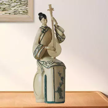 Ancient Girl Lady Figurine Artwork Decor Arts Gifts Character Sculptures Collectible Statue for Type A