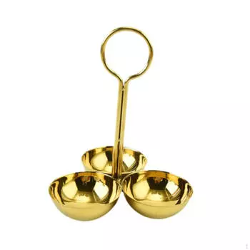 And Condiment Bowl, Fruit Divided Snack Candy Bowl Ring 3 bowl