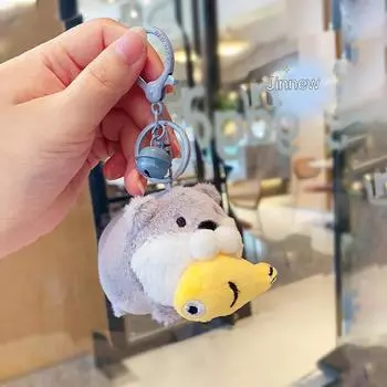 And Engaging Colorful Otter Plush Keychain Fun Toy For Keyring Accessories Gift