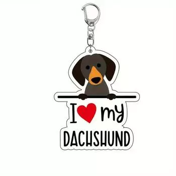 And Fun Playful Acrylic Cartoon Dog Car Hanging Decoration For Stylish Interiors Vehicle 1