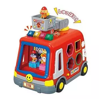 и много DX Puzzle Fire Engine Anpanman Звук, свет, игра! красный