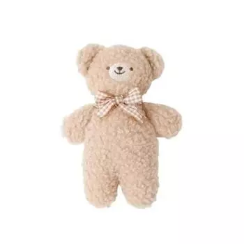 and Star Nosework Plush Dog Sound Toy Small Dog Medium Dog Cute Stylish Popular Brand Toy Poodle Chihuahua monchri [Bear Toy] (FREE/Beige)