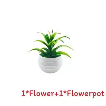 And Succulent Gypsophila Plants Artificial Flower Potted Plant For Gift Giving Succulent