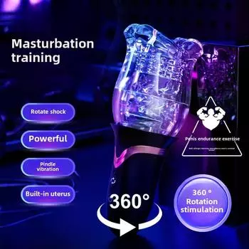 И Волна Бога Авиационная чашка Вращающаяся вибрация Произношение Долговечный Тренажер Беллуччи Мастурбатор Игрушки для взрослых basic version