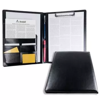 Andall Special отечественный бренд двойной держатель для ручек с новой моделью папки-регистратора A4 буфер обмена из искусственной кожи двойной многофункциональный держатель для визитных карточек подарочный держатель